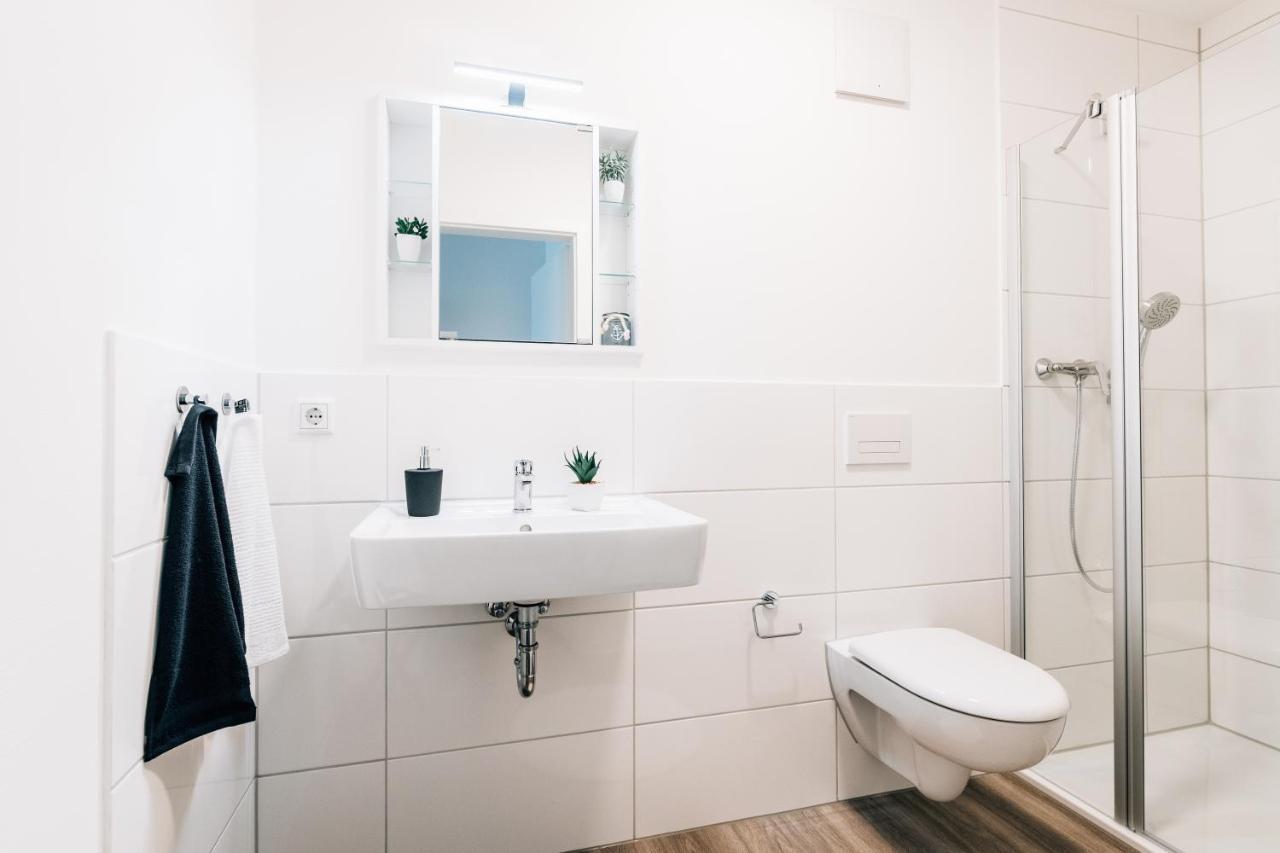 Modernes Stadt-Apartement Mitte Bielefeld Eksteriør bilde