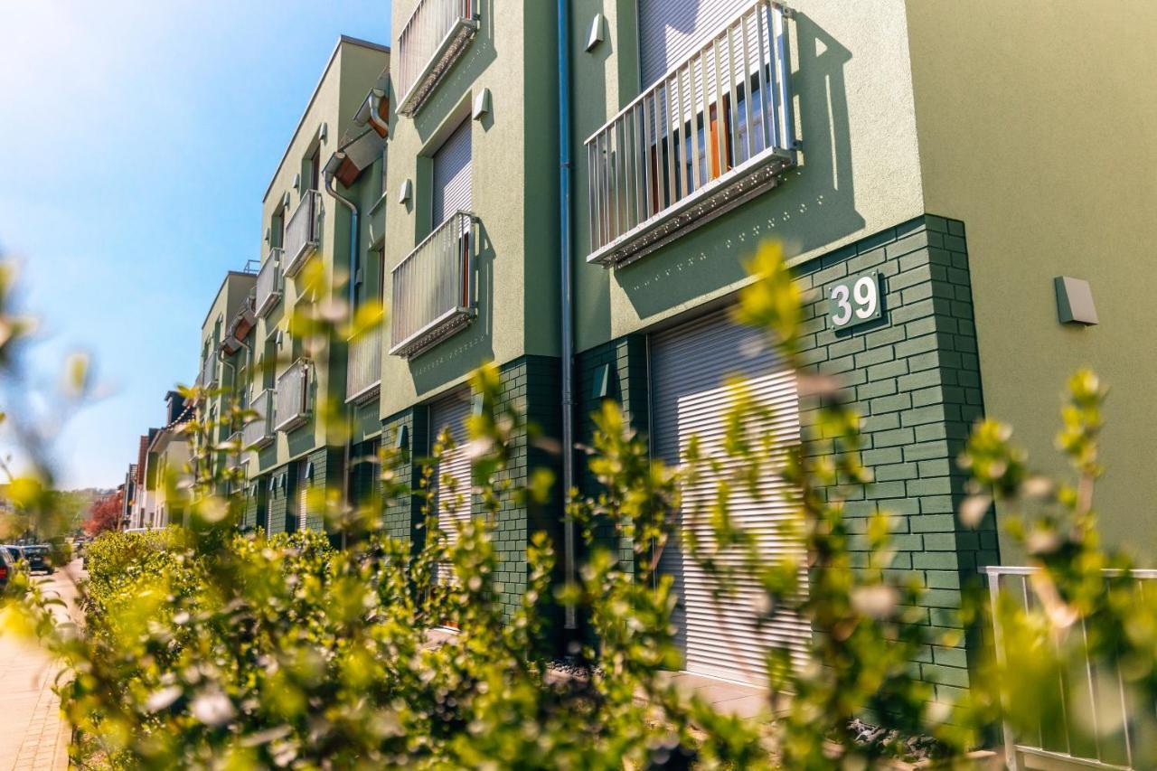Modernes Stadt-Apartement Mitte Bielefeld Eksteriør bilde